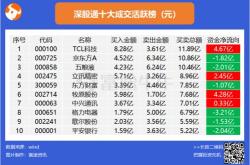 领益智造获北向资金卖出万元，居减持第位